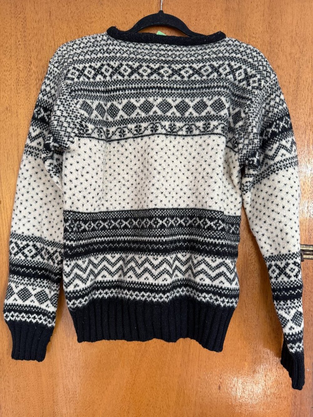 Vintage J. Crew 100% Wool Fair Isle Sweater
